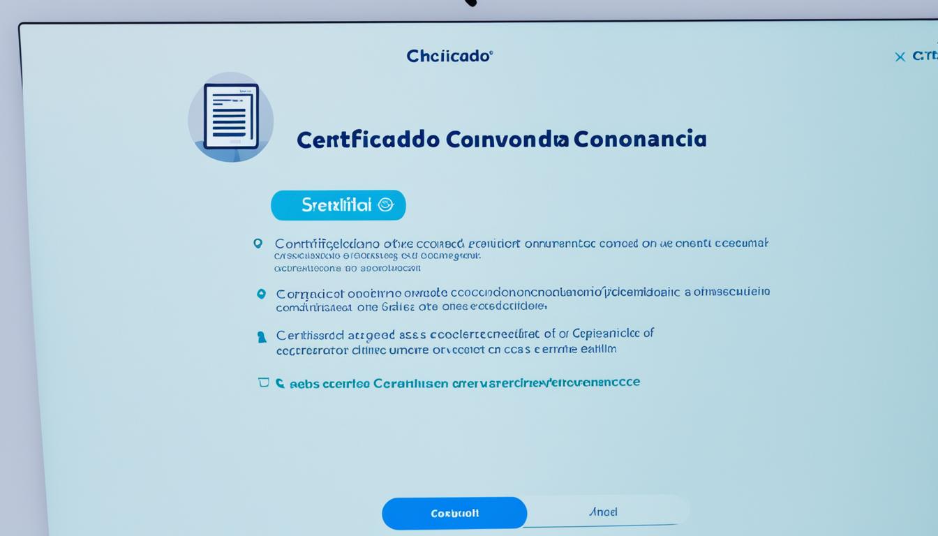 certificado de concordancia